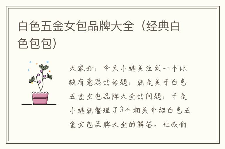 白色五金女包品牌大全（经典白色包包）